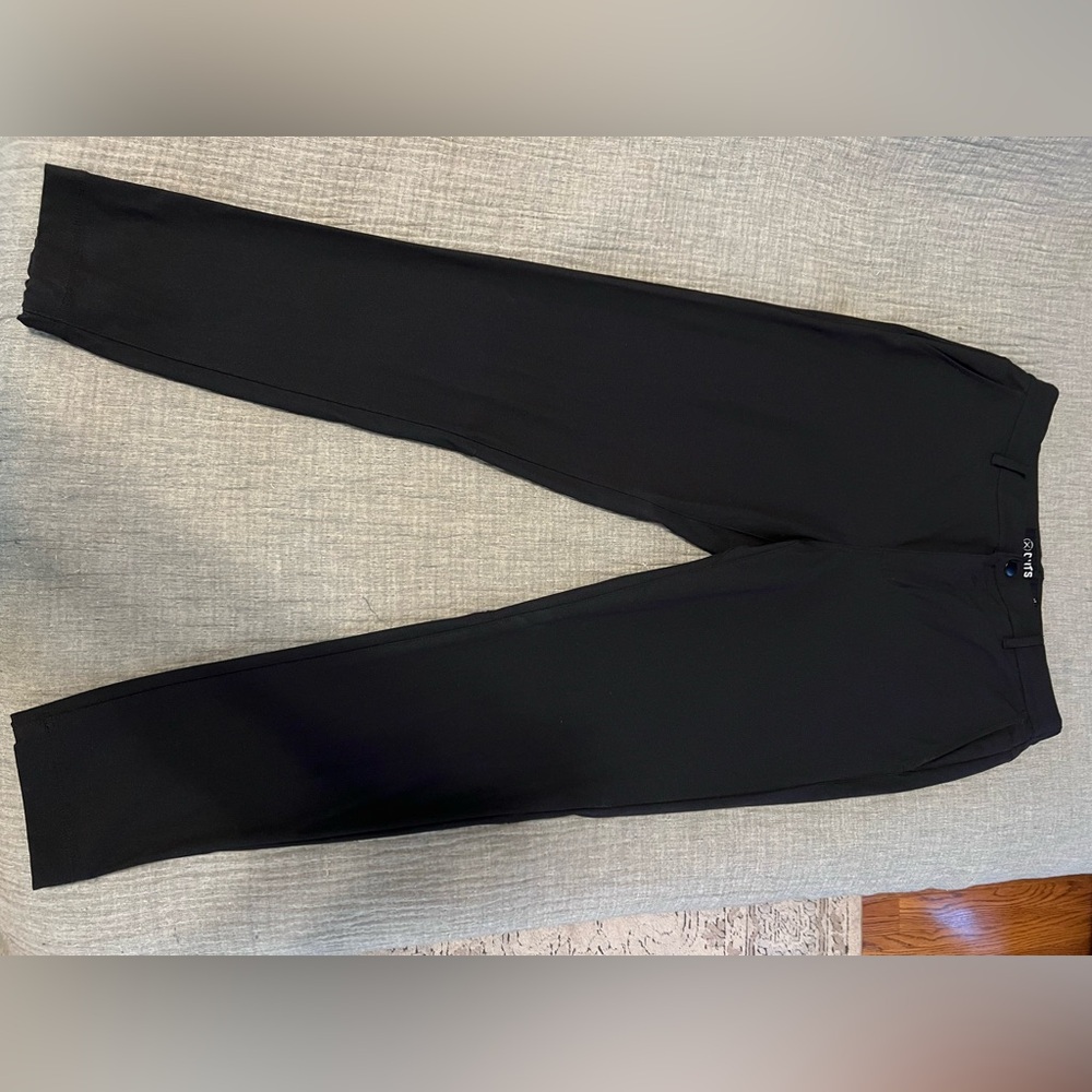 Black Medium Cuts Golf Joggers